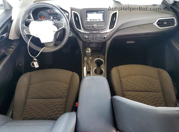 2GNAXSEV9J6205235 2018 CHEVROLET EQUINOX White Widok deski rozdzielczej