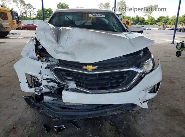 2GNAXSEV9J6205235 2018 CHEVROLET EQUINOX White Widok z przodu