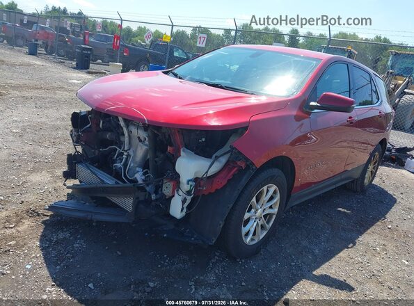 2GNAXSEV9J6234055 2018 CHEVROLET EQUINOX Red Vista tres cuartos delantera izquierda