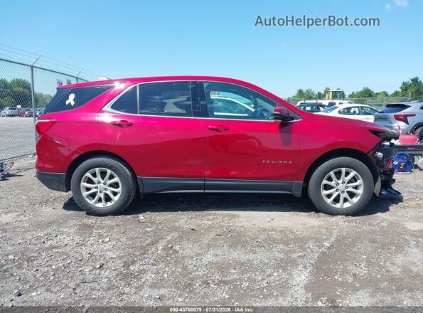2GNAXSEV9J6234055 2018 CHEVROLET EQUINOX Red Vista interior de 360 grados