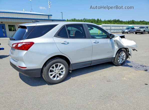 2GNAXSEV9L6222880 2020 CHEVROLET EQUINOX Silver Trasero derecho
