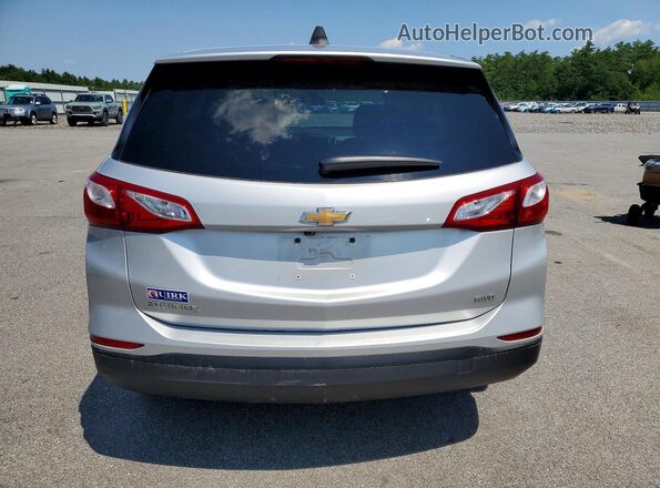 2GNAXSEV9L6222880 2020 CHEVROLET EQUINOX Silver Vista trasera