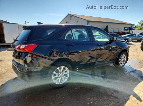 2GNAXSEV9L6245639 2020 CHEVROLET EQUINOX Black Trasero derecho