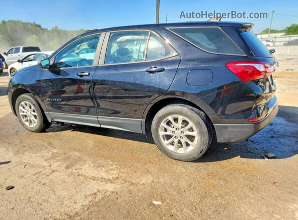 2GNAXSEV9L6245639 2020 CHEVROLET EQUINOX Black Trasero izquierdo