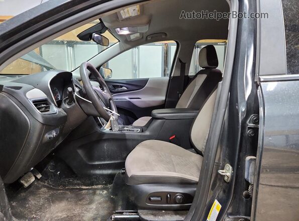 2GNAXSEV9M6119704 2021 CHEVROLET EQUINOX Charcoal Widok wnętrza z przodu