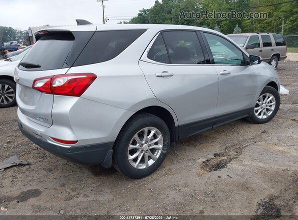 2GNAXSEVXJ6131078 2018 CHEVROLET EQUINOX Silver Trasero derecho