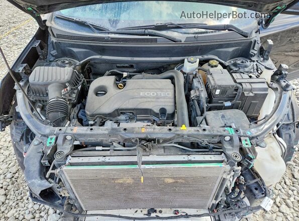 2GNAXSEVXJ6250412 2018 CHEVROLET EQUINOX Black Engine compartment view