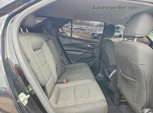 2GNAXSEVXJ6271146 2018 CHEVROLET EQUINOX Black Widok wnętrza z tyłu