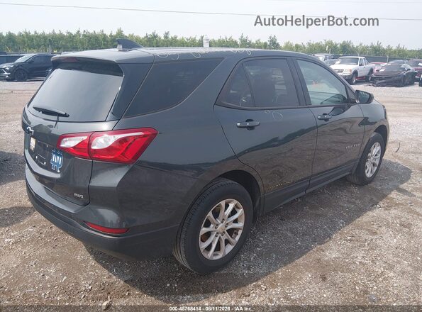 2GNAXSEVXK6259922 2019 CHEVROLET EQUINOX Gray Հետևի աջ