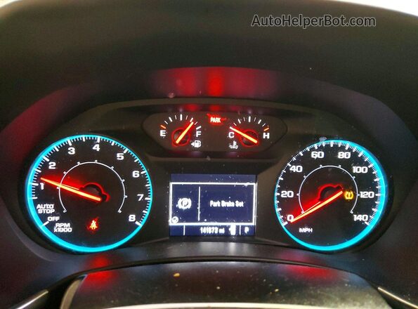 2GNAXSEVXL6131102 2020 CHEVROLET EQUINOX Black ხელსაწყოთა პანელის ხედი