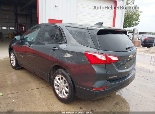 2GNAXSEVXM6160939 2021 CHEVROLET EQUINOX Серый Задняя левая четверть