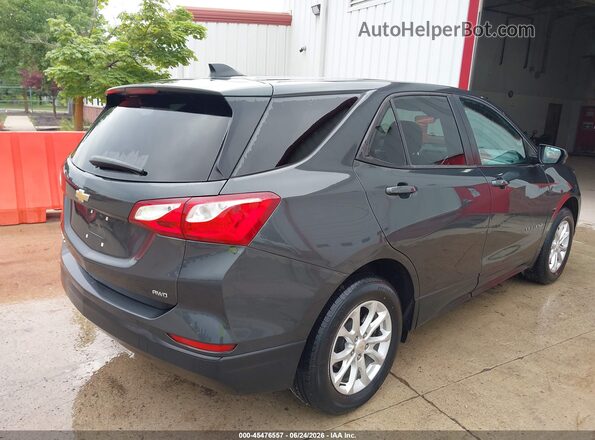 2GNAXSEVXM6160939 2021 CHEVROLET EQUINOX Серый Задняя правая четверть