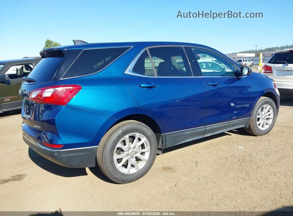 2GNAXTEV2L6255144 2020 CHEVROLET EQUINOX Dark Blue Trasero derecho