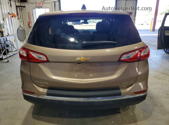 2GNAXTEV3K6211510 2019 CHEVROLET EQUINOX Желто-коричневый Вид сзади