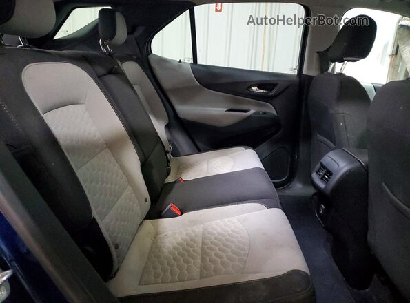 2GNAXTEV4L6170340 2020 CHEVROLET EQUINOX Blue Rear interior view