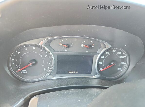2GNAXTEV6K6168961 2019 CHEVROLET EQUINOX Угольный Вид щитка приборов