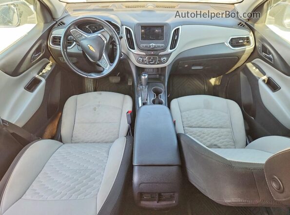 2GNAXTEV6K6168961 2019 CHEVROLET EQUINOX Угольный Вид панели приборов