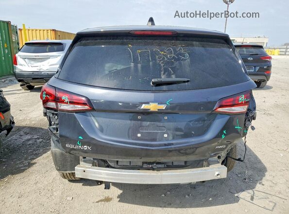 2GNAXTEV6N6117223 2022 CHEVROLET EQUINOX Серый Вид сзади