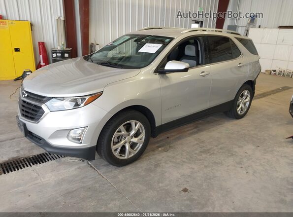 2GNAXTEX0J6288173 2018 CHEVROLET EQUINOX Silver Передня ліва чверть