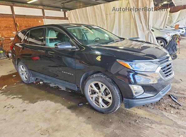 2GNAXTEX2J6173817 2018 CHEVROLET EQUINOX Black Przód prawy