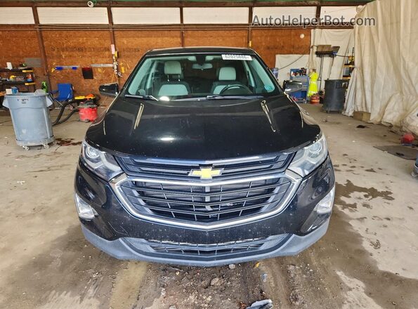 2GNAXTEX2J6173817 2018 CHEVROLET EQUINOX Black Widok z przodu