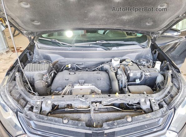 2GNAXTEX2J6173817 2018 CHEVROLET EQUINOX Black Widok komory silnika