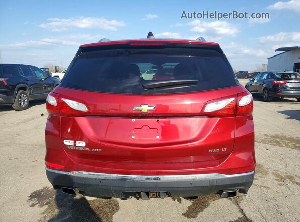 2GNAXTEX2J6268118 2018 CHEVROLET EQUINOX Red Հետևի տեսք