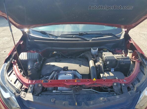 2GNAXTEX2J6268118 2018 CHEVROLET EQUINOX Red Շարժիչի բաժամունքի տեսք