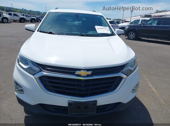 2GNAXTEX5J6306067 2018 CHEVROLET EQUINOX White Vista del cuadro de instrumentos