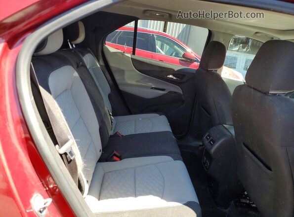 2GNAXTEX6J6344729 2018 CHEVROLET EQUINOX Красный Вид задних сидений