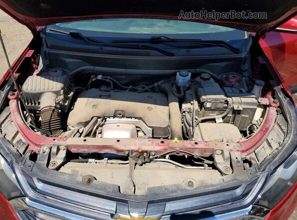 2GNAXTEX6J6344729 2018 CHEVROLET EQUINOX Красный Вид задней части салона