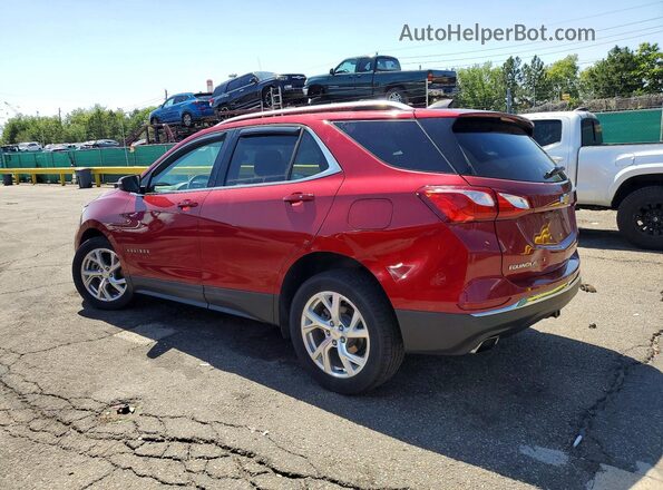 2GNAXTEX6J6344729 2018 CHEVROLET EQUINOX Красный Задняя левая четверть