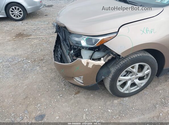 2GNAXTEX9J6162443 2018 CHEVROLET EQUINOX Tan წინა ხედი