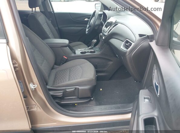 2GNAXTEX9J6162443 2018 CHEVROLET EQUINOX Tan წინა სალონის ხედი