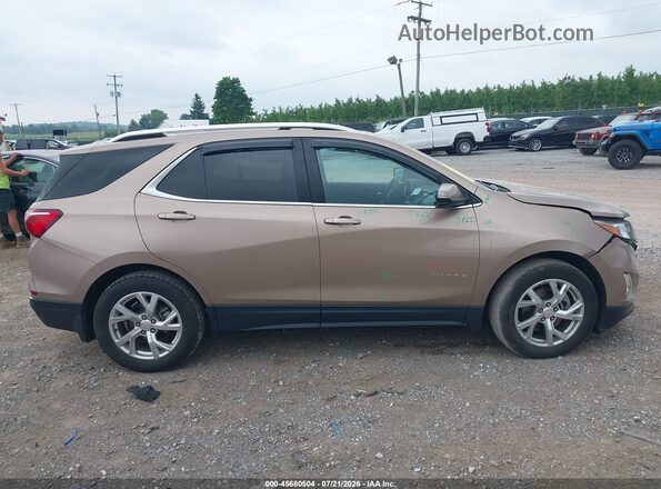 2GNAXTEX9J6162443 2018 CHEVROLET EQUINOX Tan უკანა სალონის ხედი