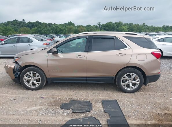 2GNAXTEX9J6162443 2018 CHEVROLET EQUINOX Tan სალონის 360-გრადუსიანი ხედი