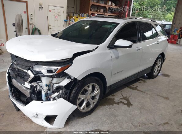 2GNAXTEX9J6306606 2018 CHEVROLET EQUINOX Белый Передняя левая четверть