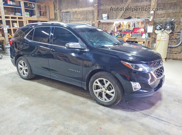 2GNAXTEX9J6337791 2018 CHEVROLET EQUINOX Black Передня права чверть