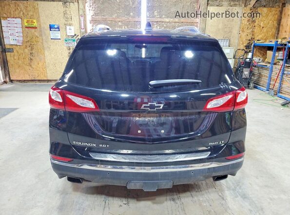 2GNAXTEX9J6337791 2018 CHEVROLET EQUINOX Black Вид ззаду