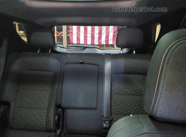 2GNAXTEX9J6337791 2018 CHEVROLET EQUINOX Black Вид задніх сидінь