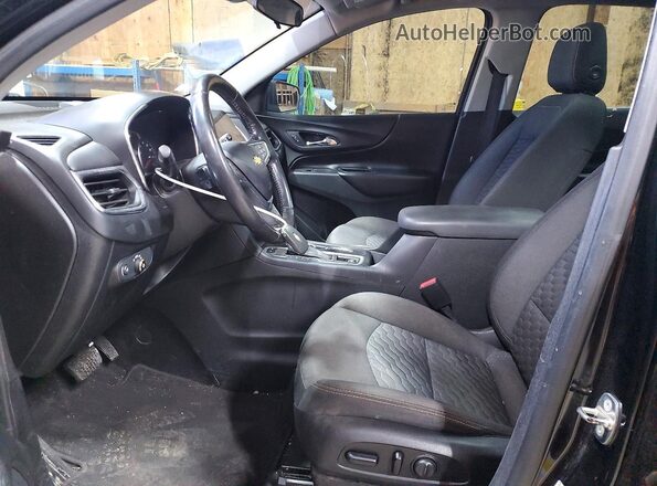 2GNAXTEX9J6337791 2018 CHEVROLET EQUINOX Black Вид салону спереду
