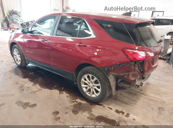 2GNAXUEV0M6165112 2021 CHEVROLET EQUINOX Red Trasero izquierdo