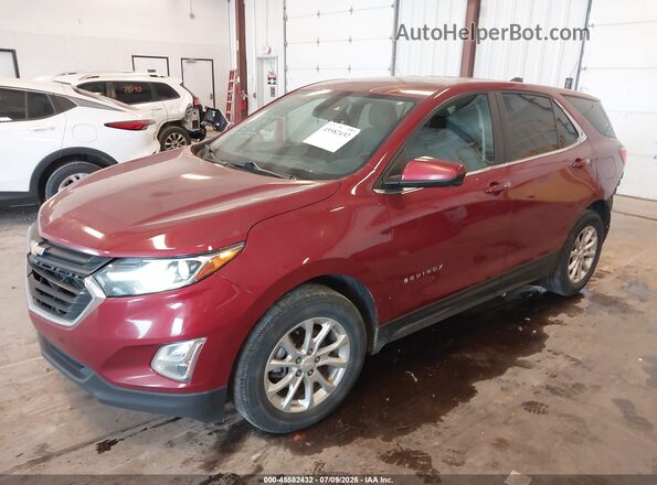 2GNAXUEV0M6165112 2021 CHEVROLET EQUINOX Red Vista tres cuartos delantera izquierda