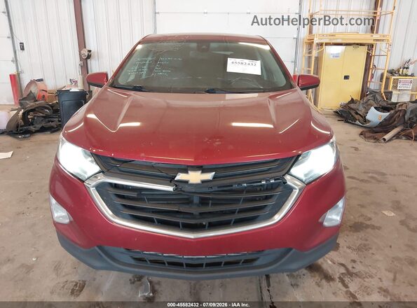 2GNAXUEV0M6165112 2021 CHEVROLET EQUINOX Red Vista del cuadro de instrumentos