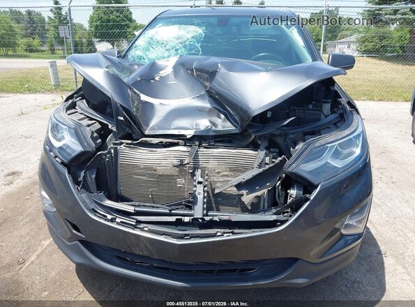 2GNAXUEV1K6160823 2019 CHEVROLET EQUINOX Gray Вид щитка приладів