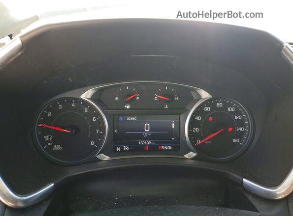 2GNAXUEV1K6303608 2019 CHEVROLET EQUINOX White Widok zestawu wskaźników