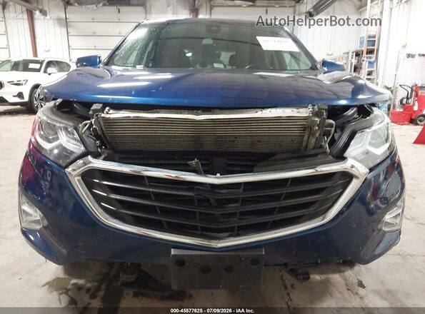 2GNAXUEV1L6118654 2020 CHEVROLET EQUINOX Синий Вид спереди