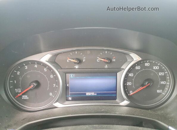 2GNAXUEV1M6127727 2021 CHEVROLET EQUINOX Blue Widok zestawu wskaźników