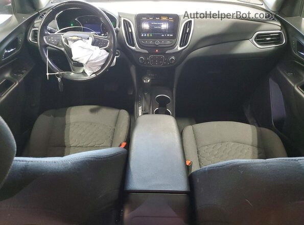 2GNAXUEV1M6150666 2021 CHEVROLET EQUINOX Красный Вид панели приборов