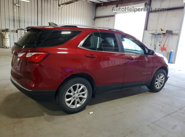 2GNAXUEV1M6150666 2021 CHEVROLET EQUINOX Красный Задняя правая четверть